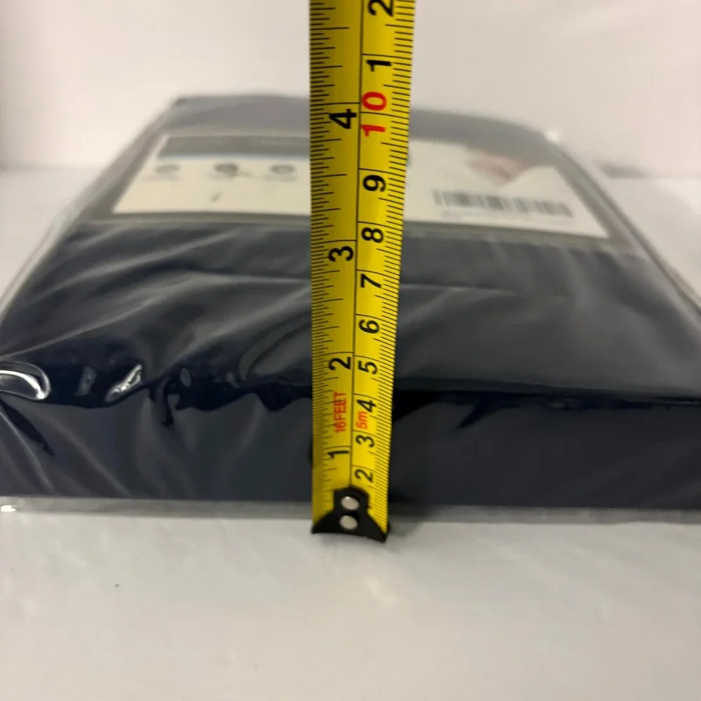 CGK Unlimited Twin XL Fitted Sheet Navy Blue Deep Pocket Ultra Soft New